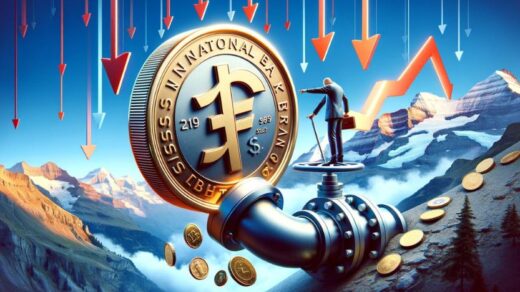 Swiss Franc Drops as National Bank Cuts Rates