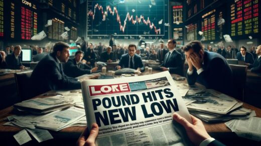 Pound Hits New Low