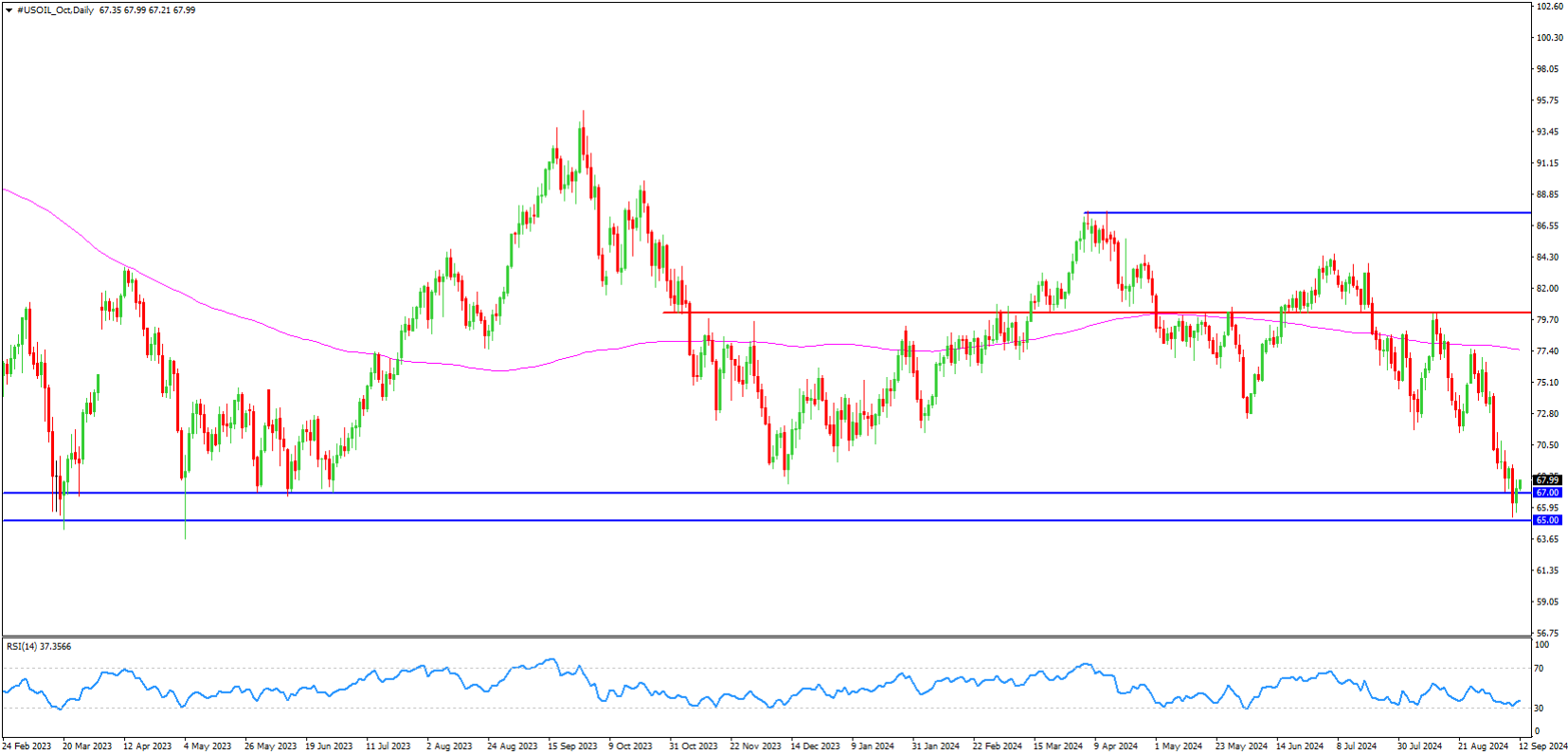 WTI Crude Oil Analysis 12-September-2024