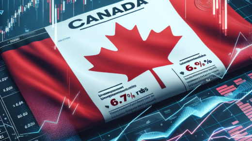 Canada's Unemployment Rate Rises to 6.7%